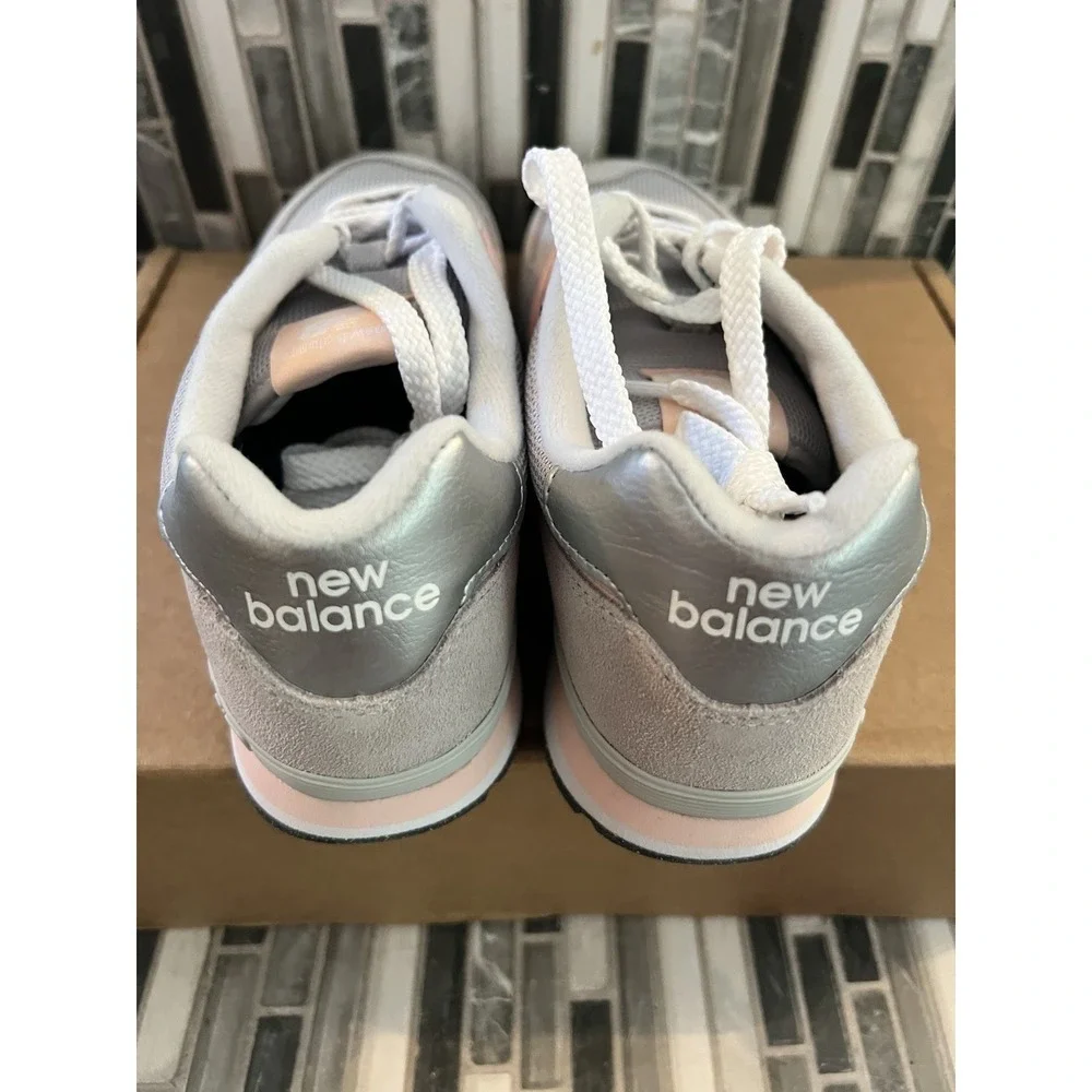 New Balance Kids Grey and Pink Rain & Snow Boots Style Sneakers